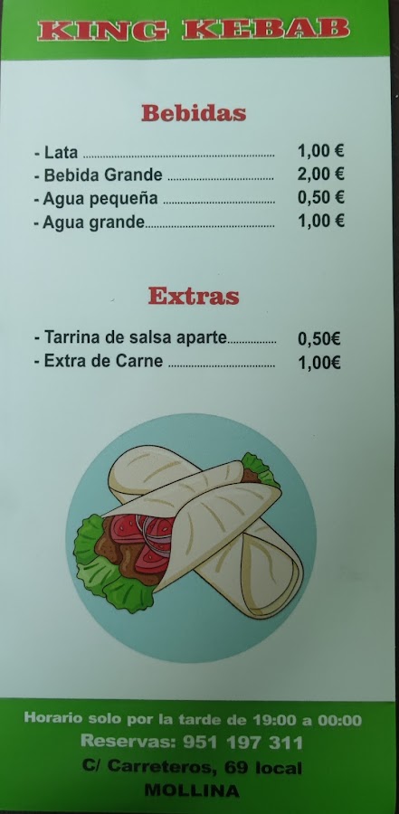 Auténtica Comida Turca mollina kebab