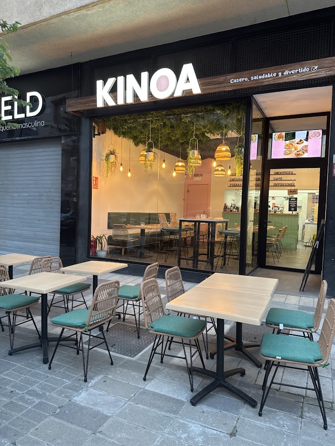 Kinoa - Comida vegetariana y vegana